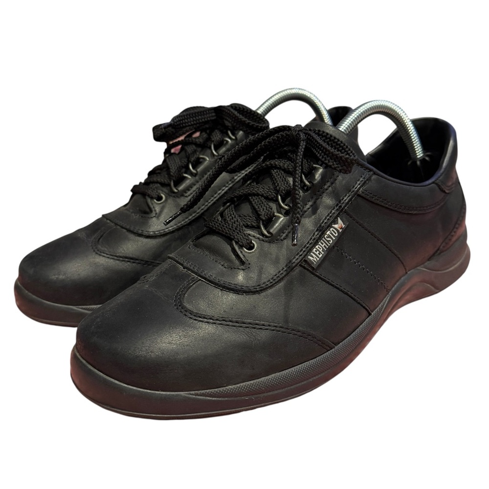 Mephisto Hike Black Leather Oxford Walking Shoe Men’s Sz 8